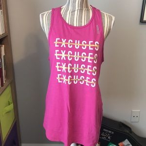 Reebok No Excuses workout tank top